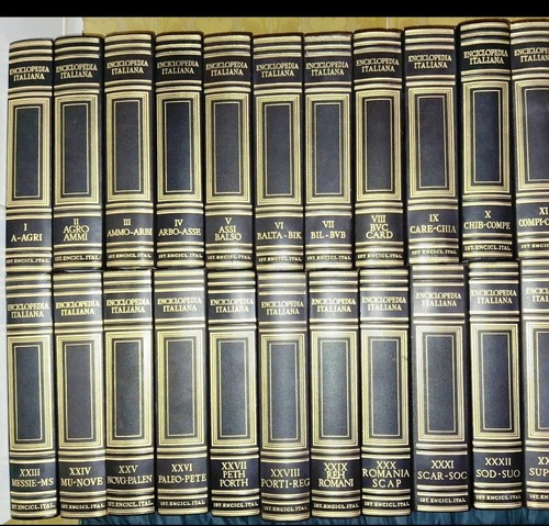 Grande enciclopedia treccani - enciclopedia,
